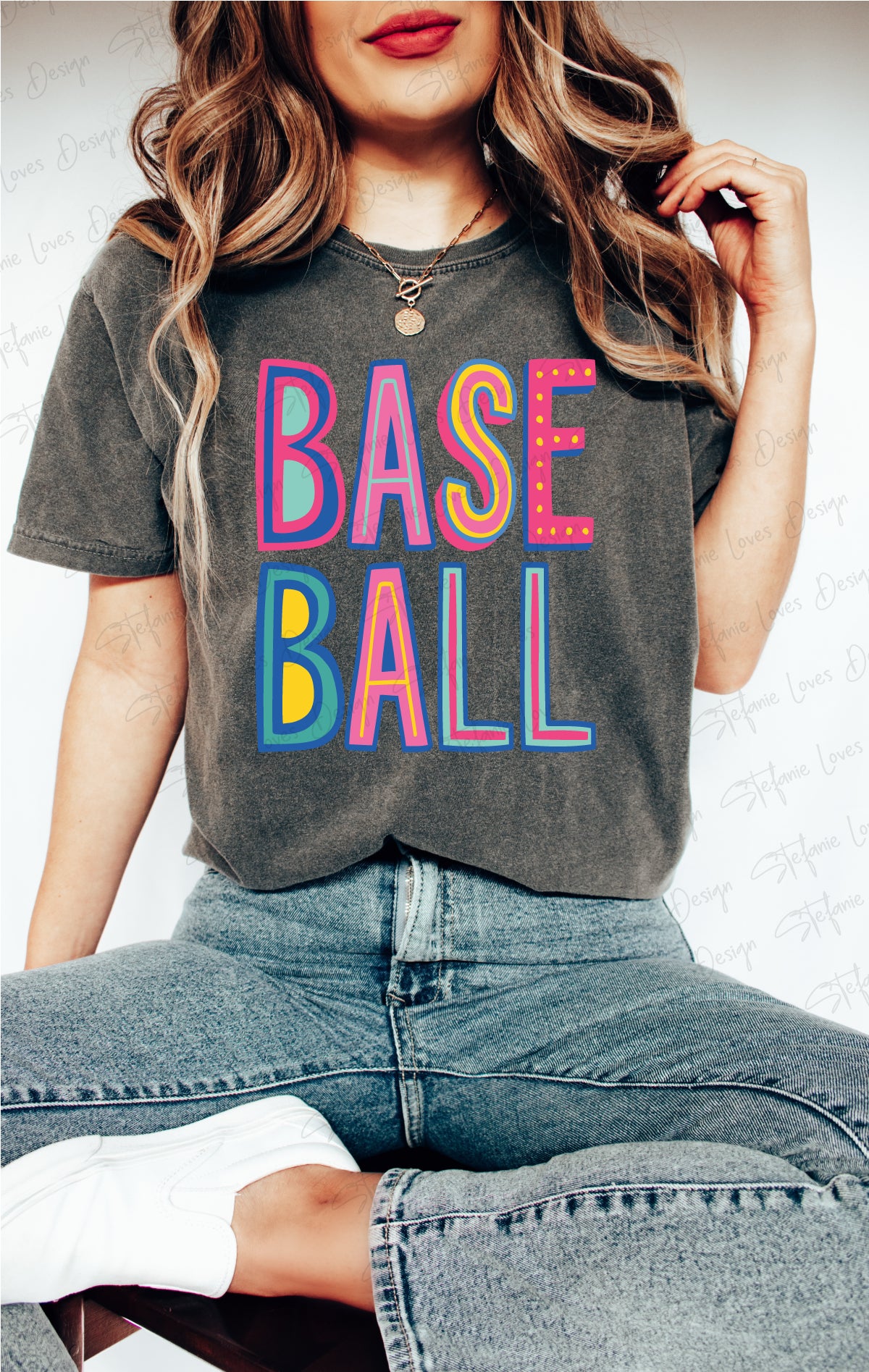 BASEBALL Stacked Cute Font svg eps pdf png, Digital Design