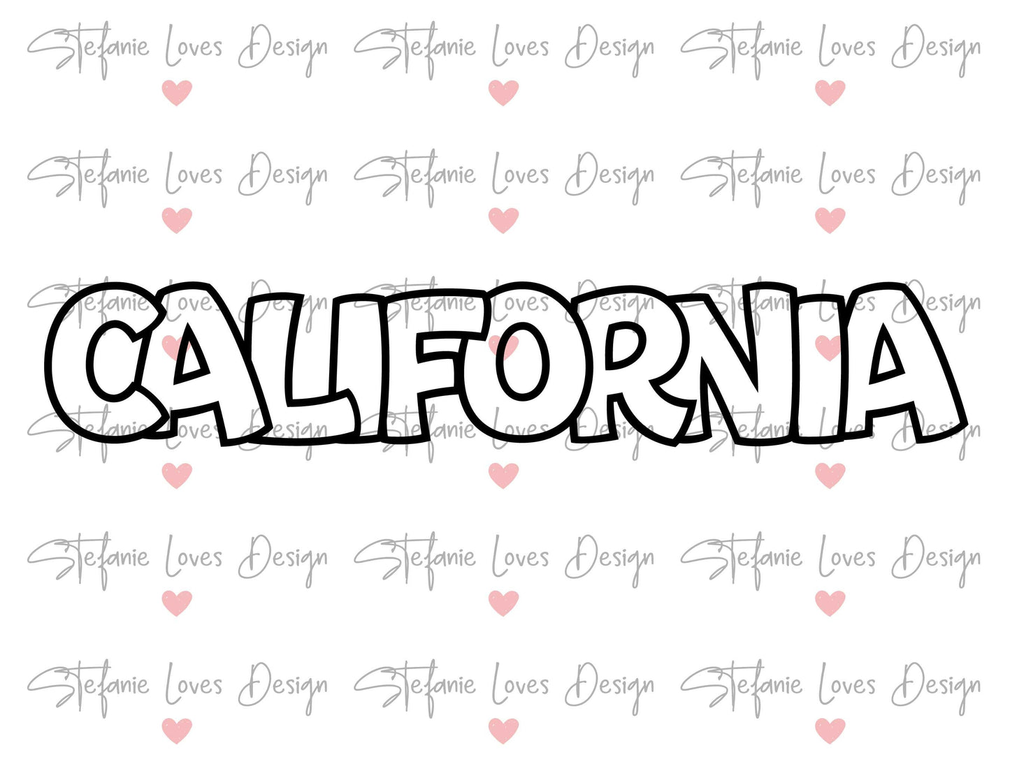 California svg, California Outline svg, California shirt svg, Digital Design