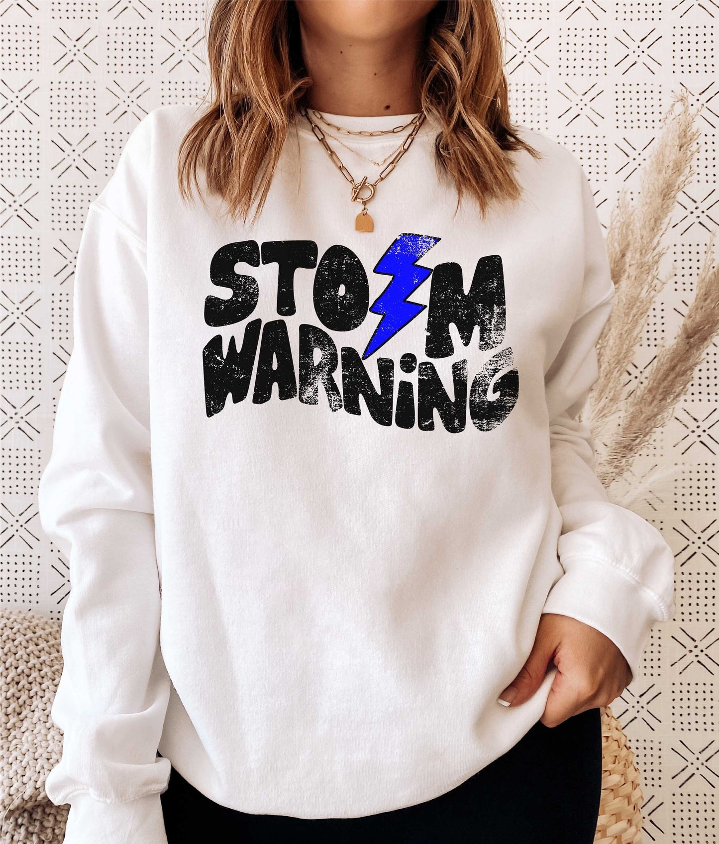 Storm Warning Lightning Bolt Distressed png, Distressed Storm Warning png, Sports png, Digital Design