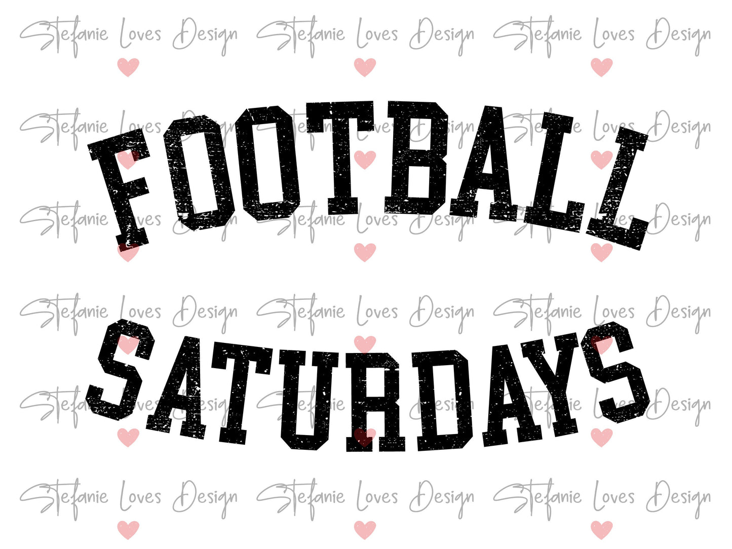 Football Saturdays PNG, Distressed png, Football png, Sports png, Digital Design