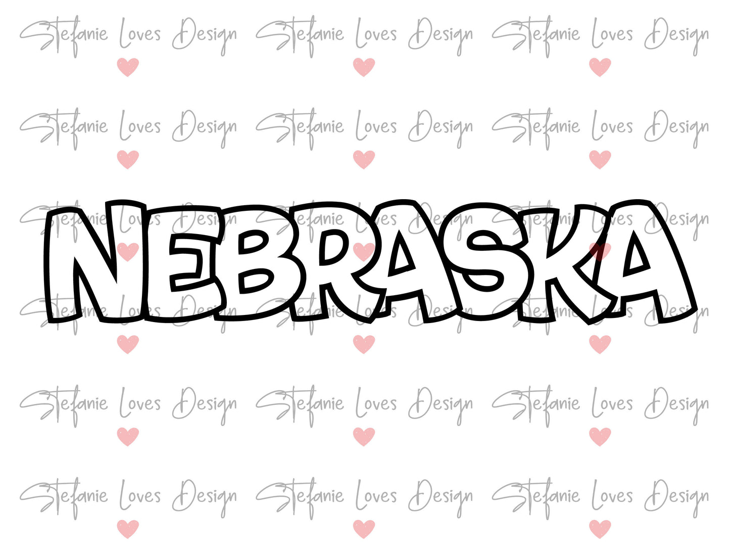 Nebraska svg, Nebraska Outline svg, Nebraska shirt svg, Digital Design