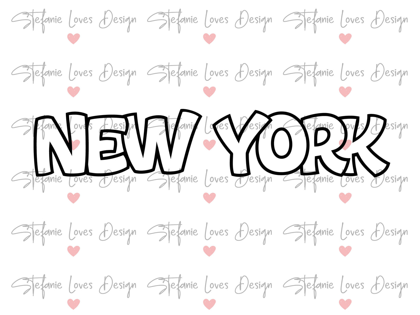 New York svg, New York Outline svg, New York shirt svg, Digital Design