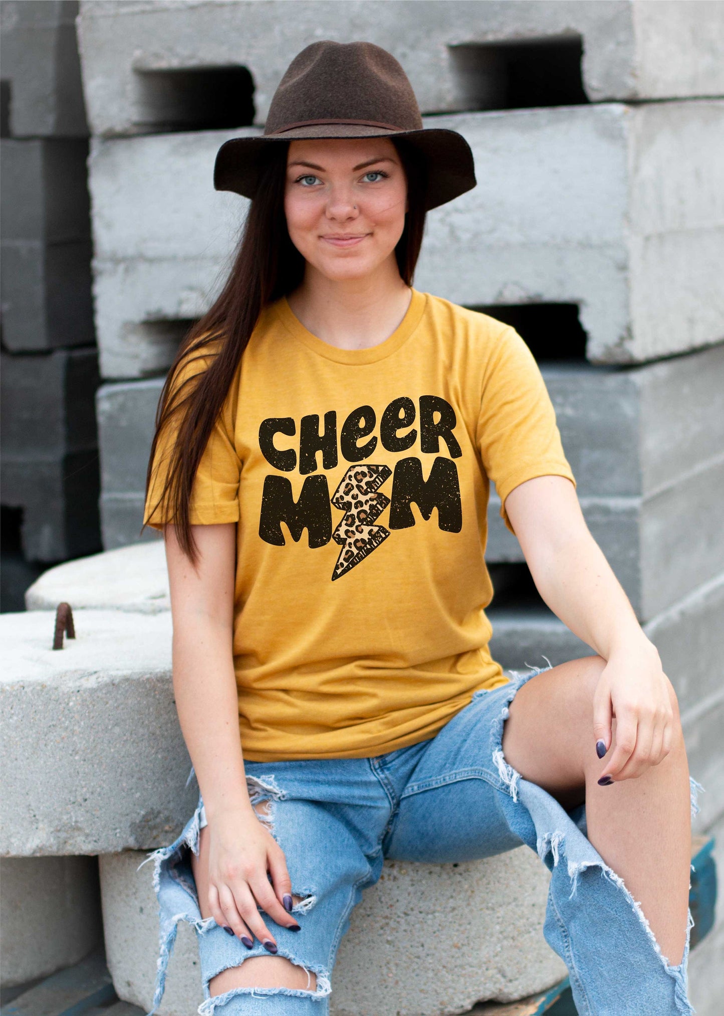 Cheer Mom Lightning Bolt png, Distressed Cheer mama png, Sports png, Digital Design