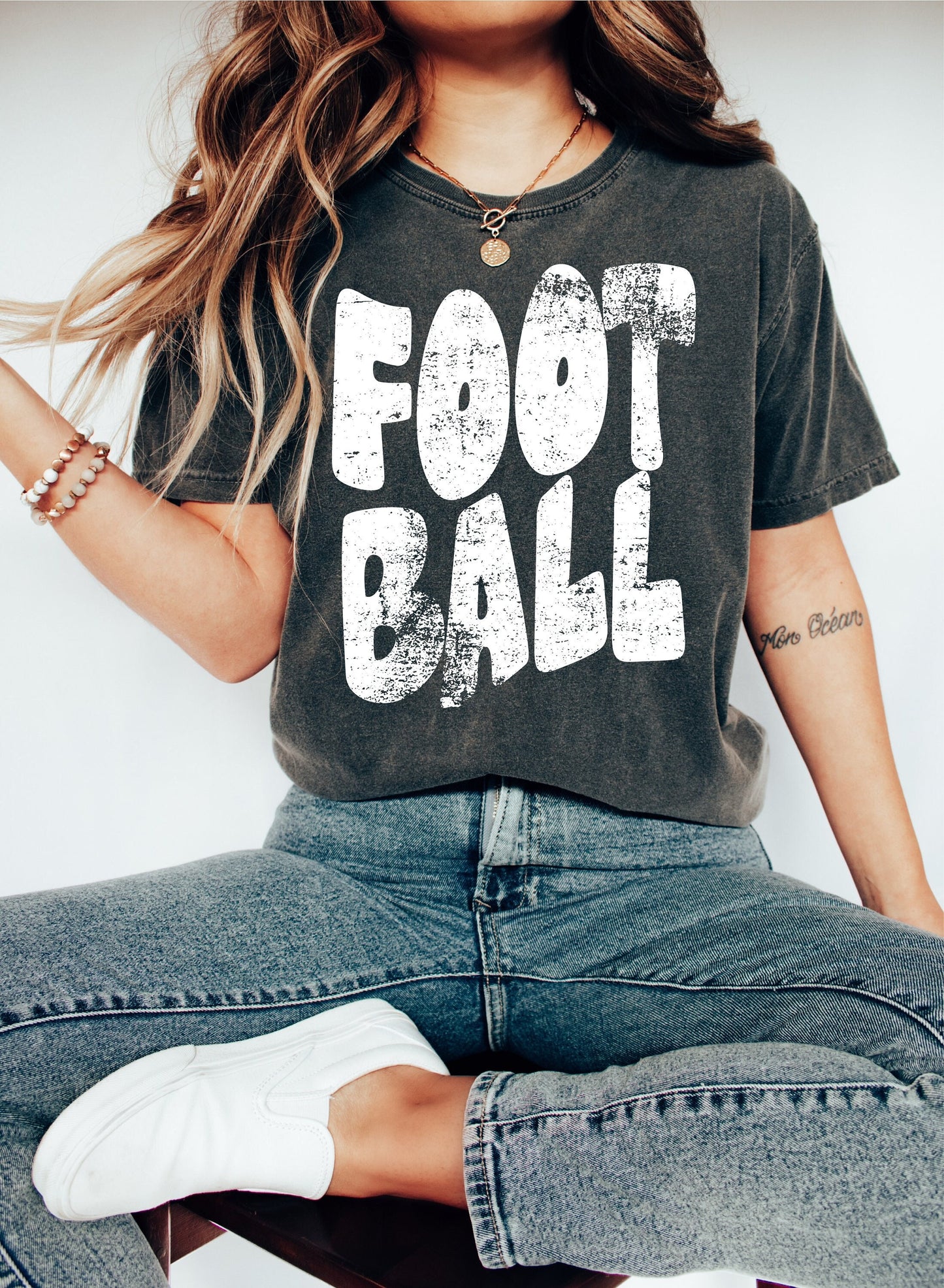Football png, Distressed Football png, Sports png, Digital Design