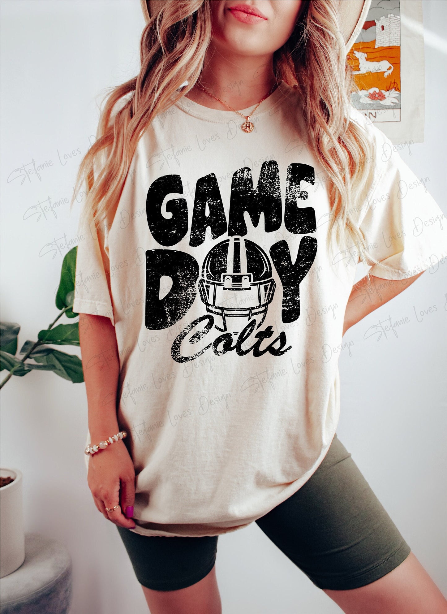 Game Day Colts png, Distressed Game Day Helmet png, Game Day Football Helmet