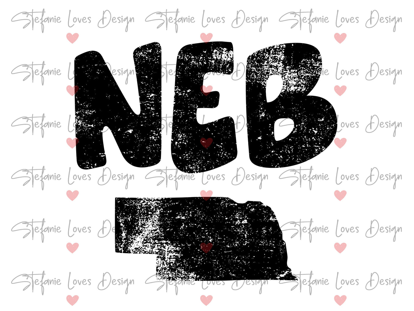 Nebraska png, NEB Distressed State, png, Nebraska Shirt, Digital Design, State of Nebraska, NE