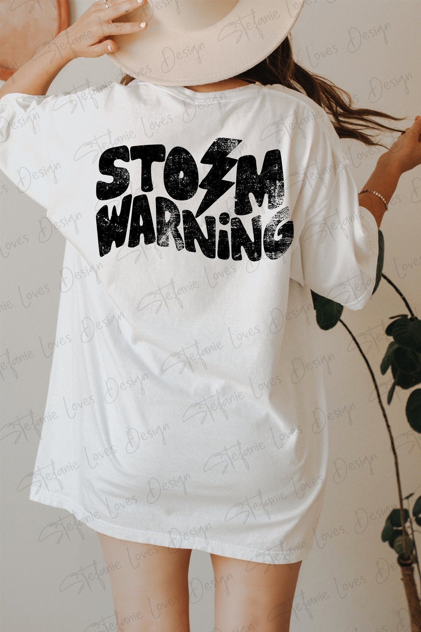 Storm Warning Lightning Bolt Distressed png, Distressed Storm Warning png, Sports png, Digital Design