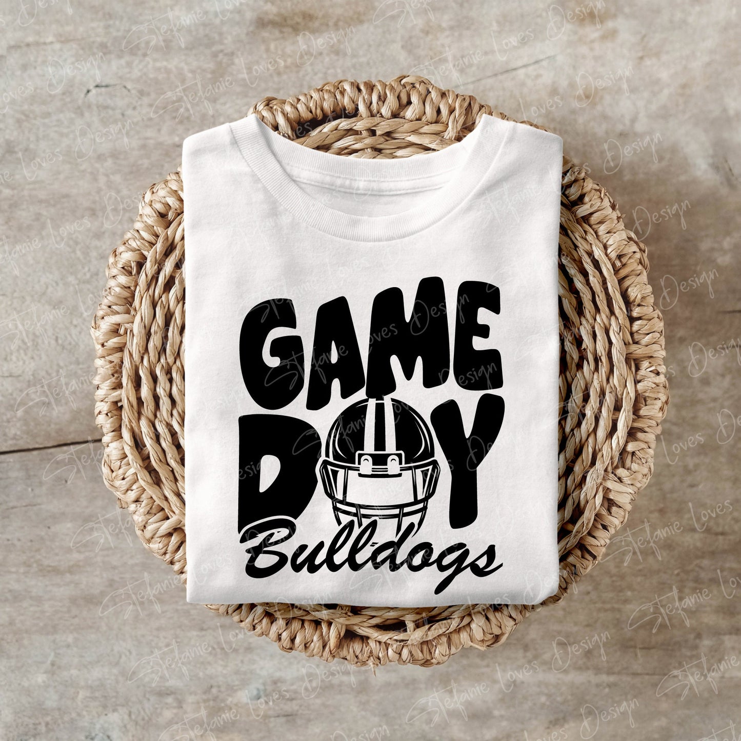 Game Day Helmet Bulldogs SVG, Bulldogs Digital Design