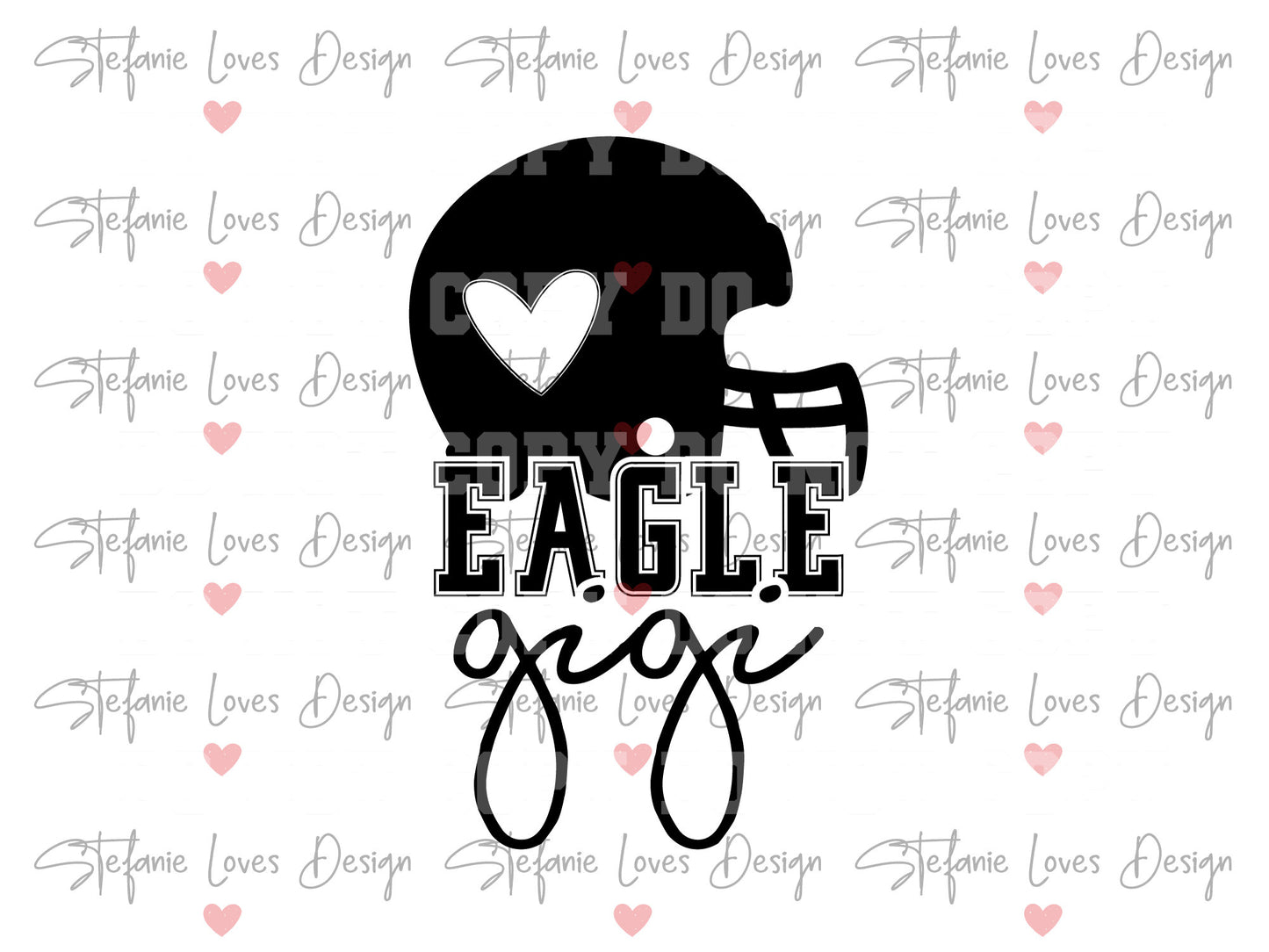 Eagle Gigi Helmet svg and png, Eagles Gigi svg, Digital Design