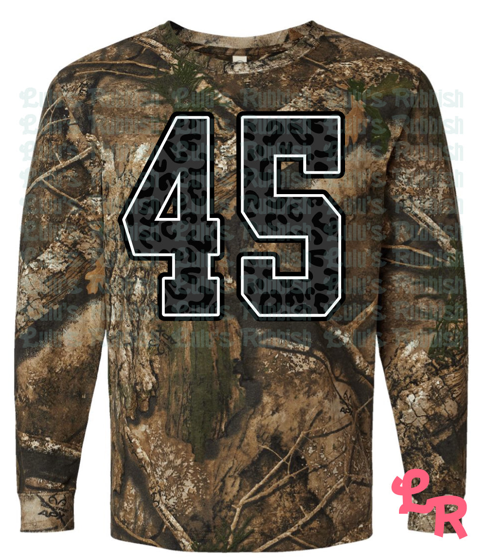 Black Camo Alphabet | Camouflage Letter Set | Digital Download