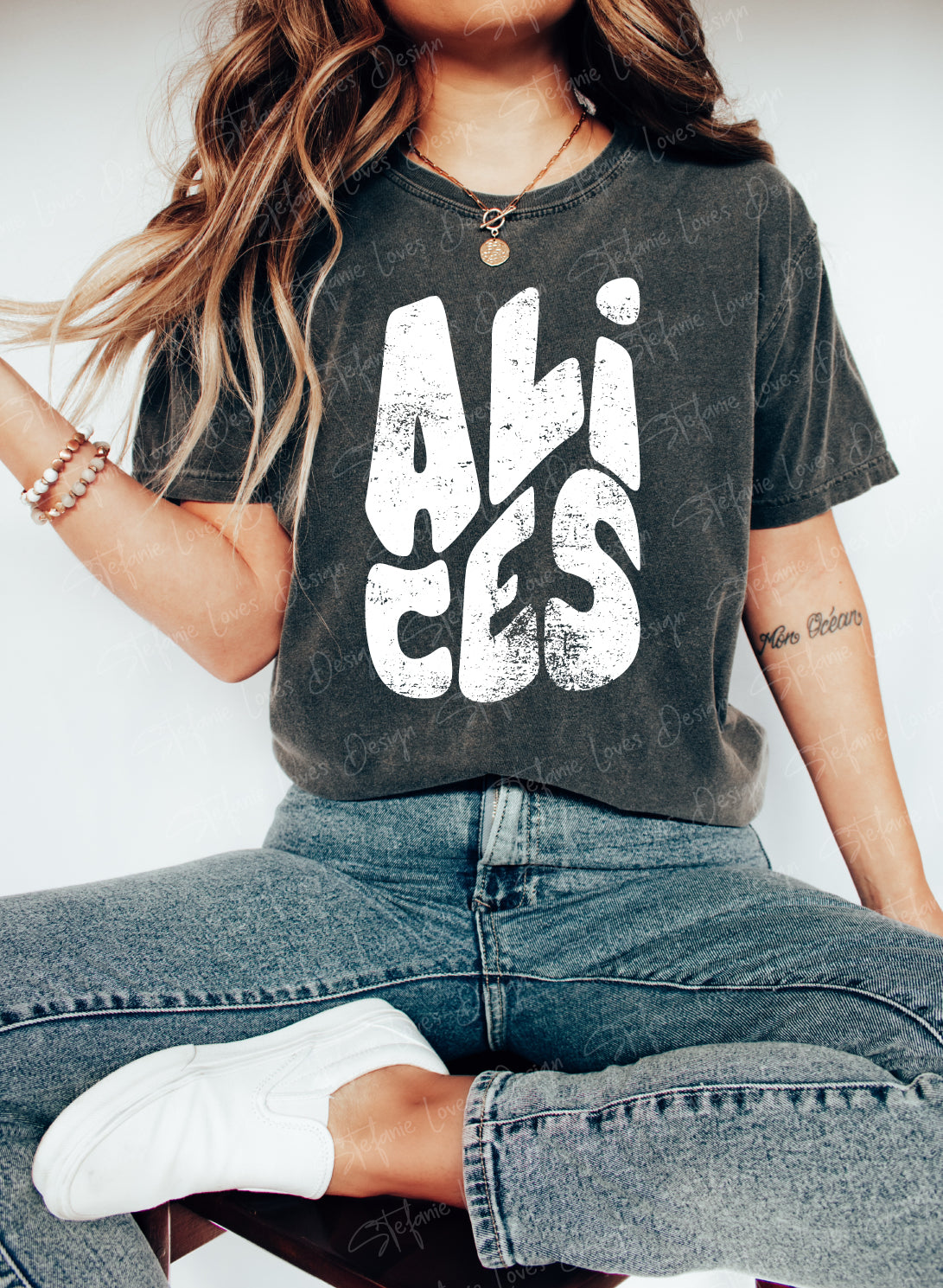 ALICES stacked png, Distressed Alices Mascot png, Digital Design, Alic