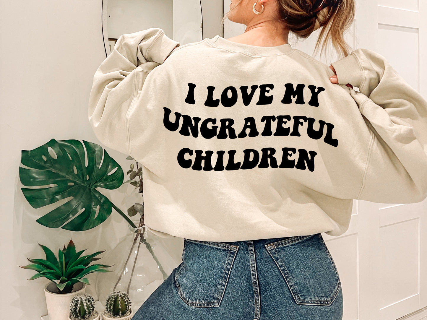 I Love My Ungrateful Children Retro Sublimation Transfer