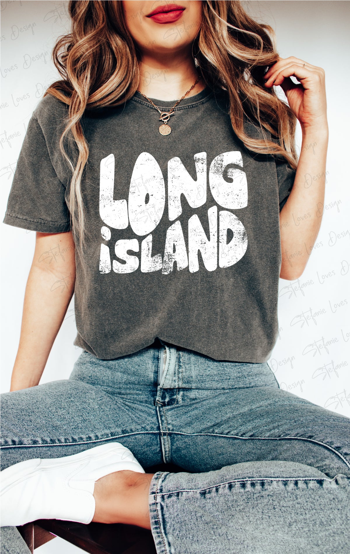 Long Island png, Distressed Long Island png, Digital Design