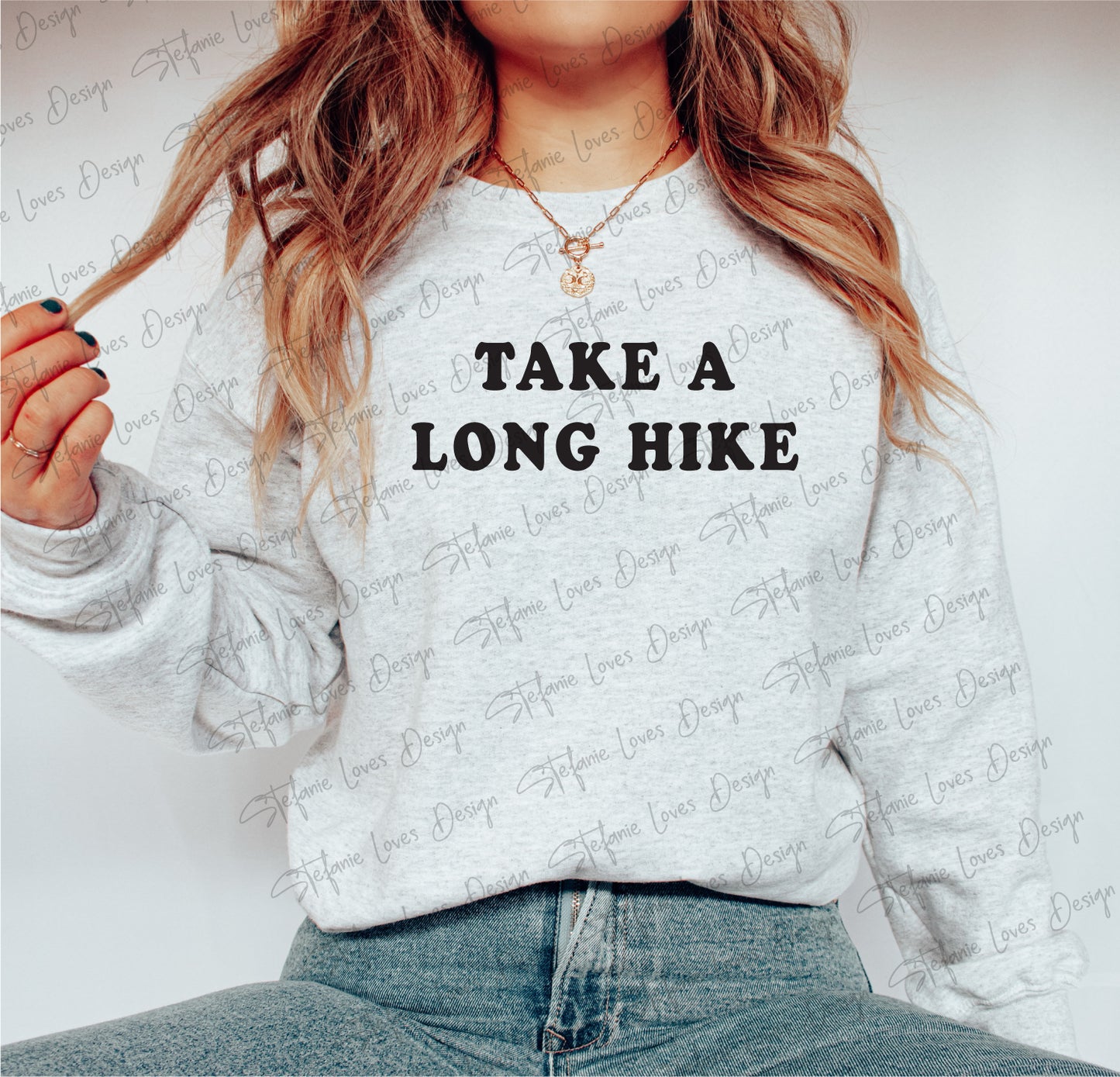 Take A Long Hike Digital Design