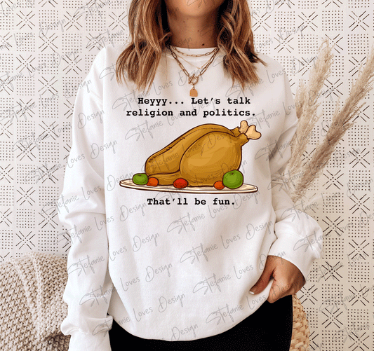 Heyyy... Let's Talk Religion and Politics. That'll be fun Digital Design