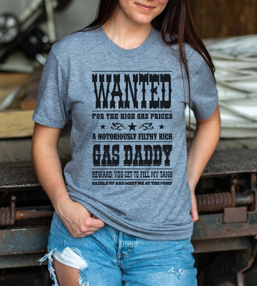 ISO Gas Daddy SVG, Wanted Gas Daddy SVG, Digital Design