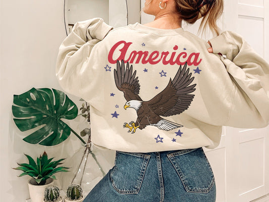 America Eagle Distressed png, Distressed American Eagle png, Digital Design