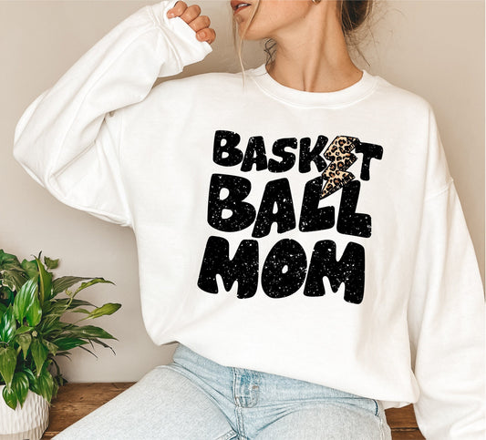 Basketball Mom Lightning Bolt png, Distressed Basketball mama png, Sports png, Digital Design