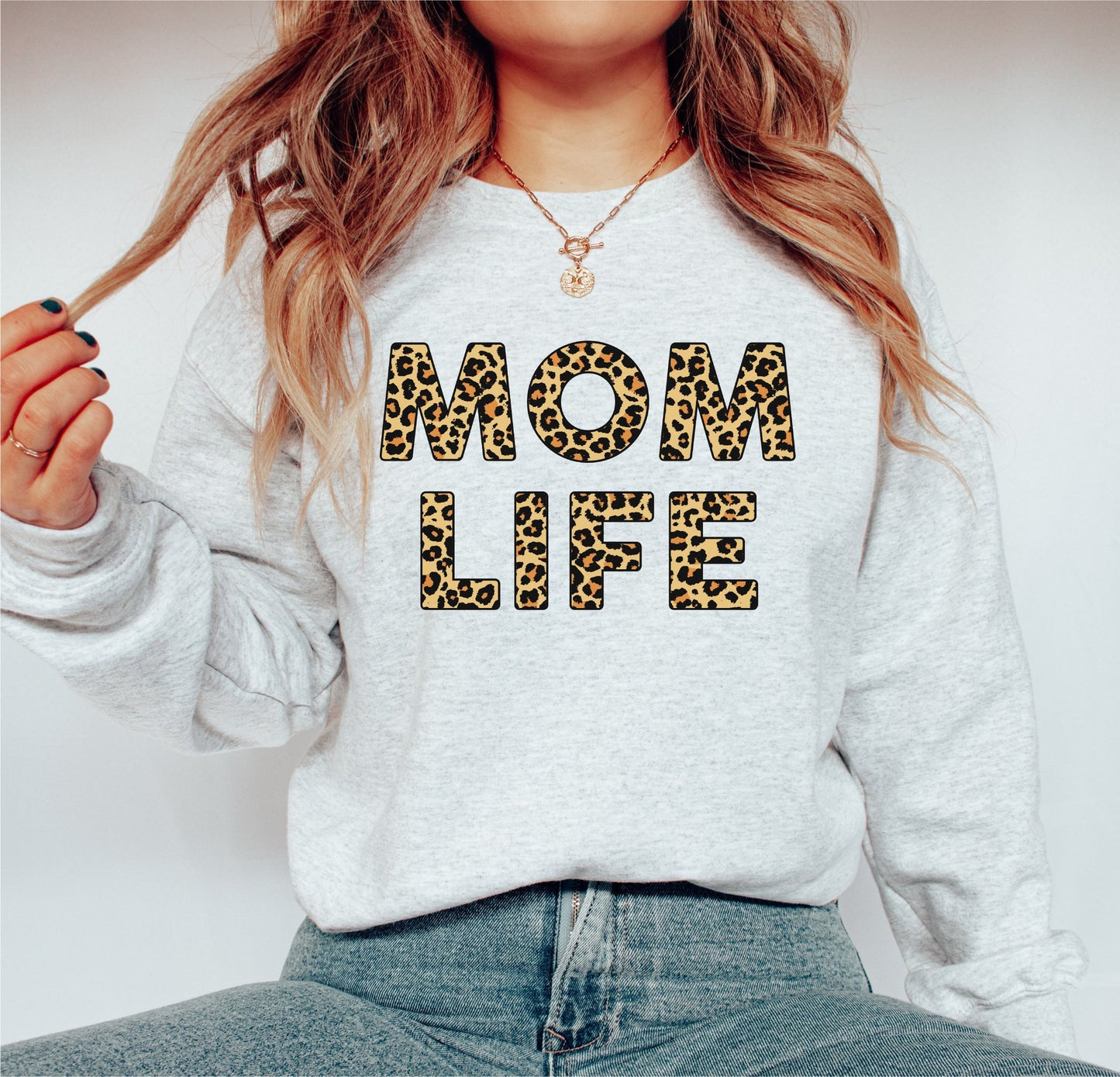 Mom Life png, Mom Life Leopard png, Mama Tee Design