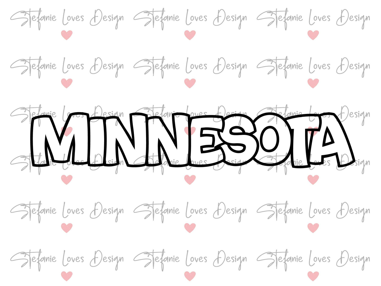 Minnesota svg, Minnesota Outline svg, Minnesota shirt svg, Digital Design