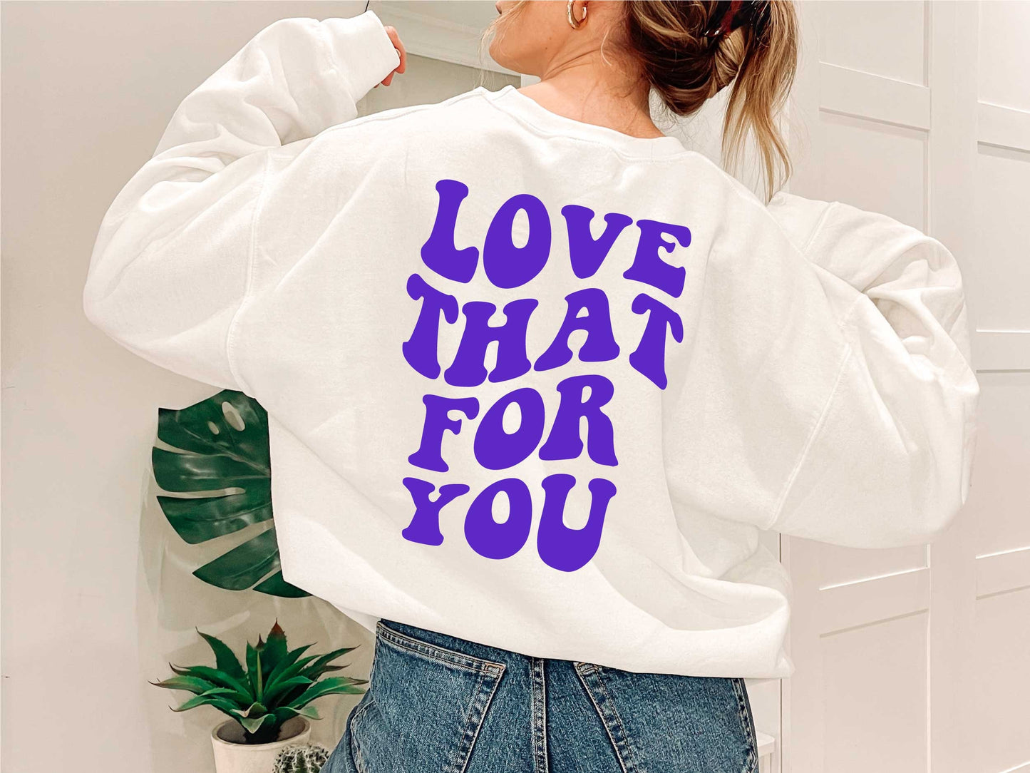 Love That For You SVG, Wavy Letter, Retro Love That For You svg, Digital Design