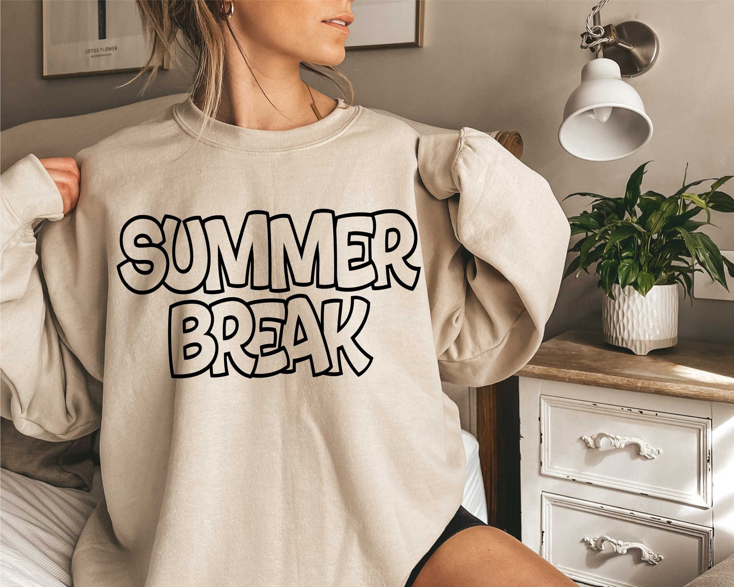 Summer Break svg, Summer Break Outline svg, Summer, Digital Design
