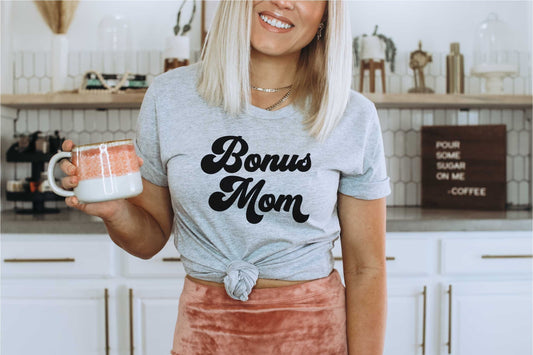 Bonus Mom svg, Bonus Mom Retro svg, Bonus Mom Shirt, Mom, Digital Design