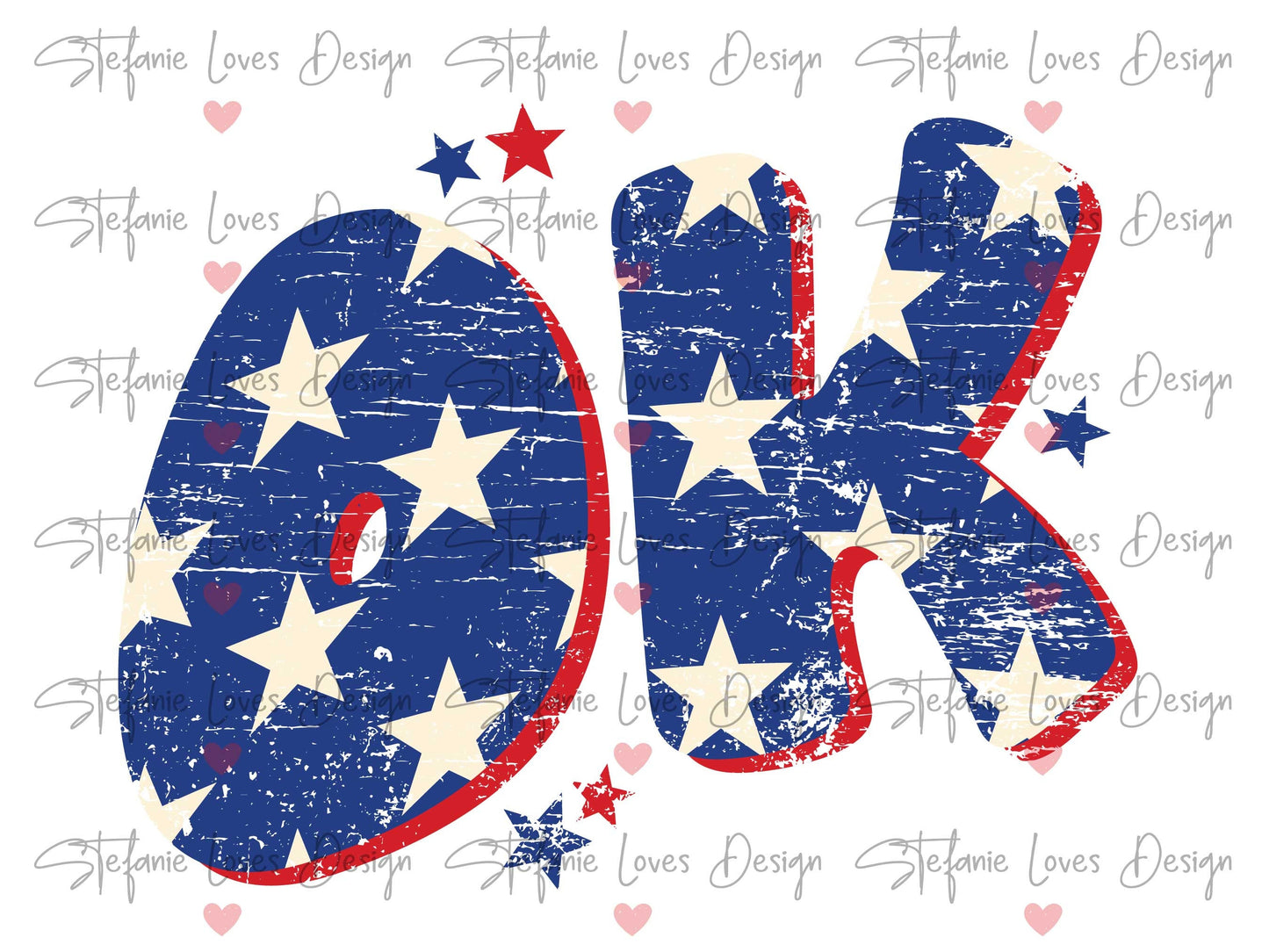 Oklahoma OK Star Distressed Patriotic Design, Oklahoma png, American Digital Download