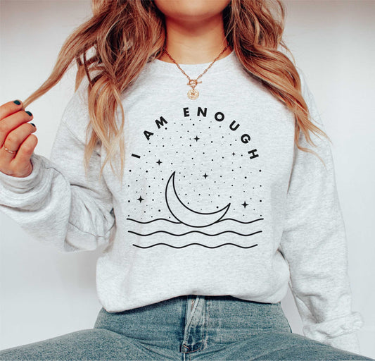 I Am Enough SVG, Digital Download