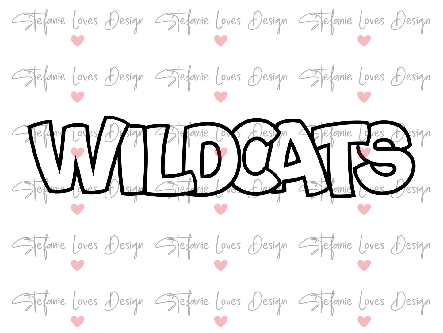 Wildcats svg, Wildcats Outline svg, Wildcats shirt svg, Digital Design, Wildcats Mascot