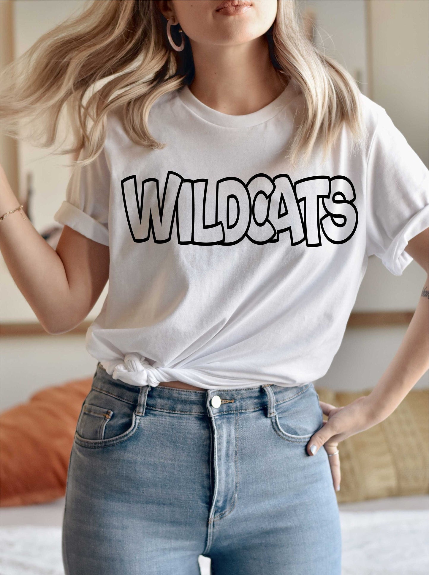 Wildcats svg, Wildcats Outline svg, Wildcats shirt svg, Digital Design, Wildcats Mascot