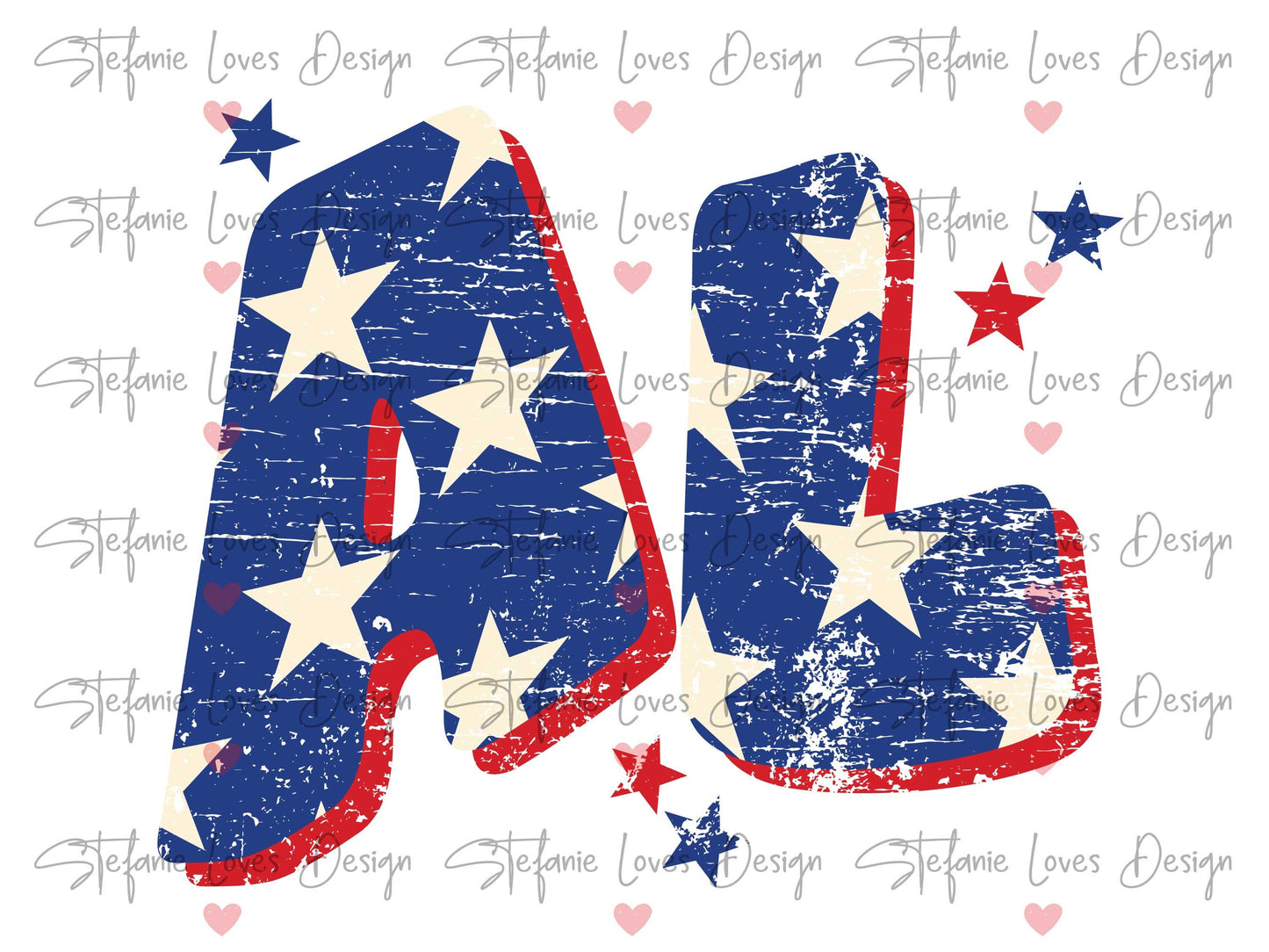 Alabama AL Star Distressed Patriotic Design, Alabama png, American Digital Download