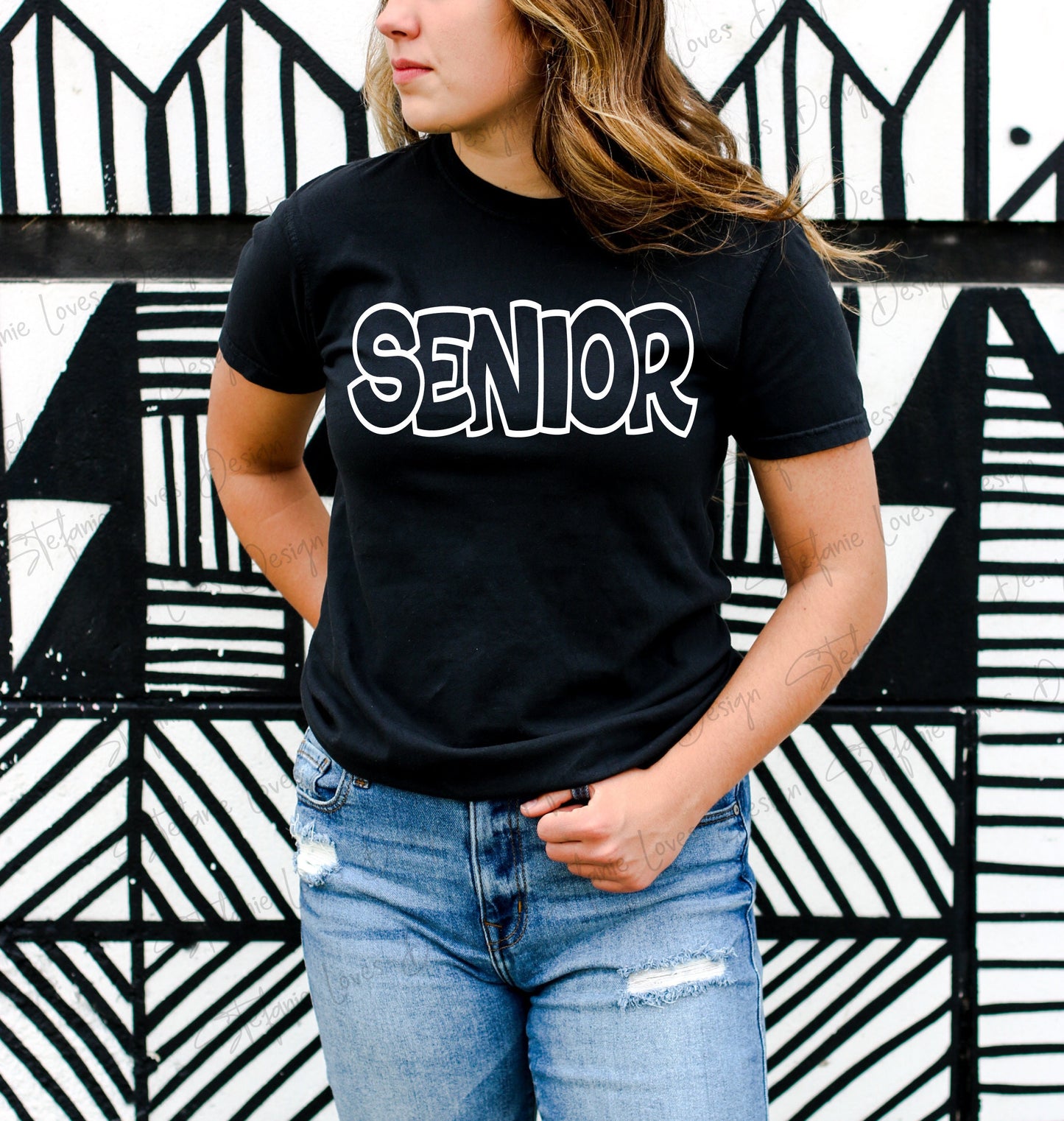 Senior svg, Senior Outline svg, Senior shirt svg, Digital Design, Graduation 2023