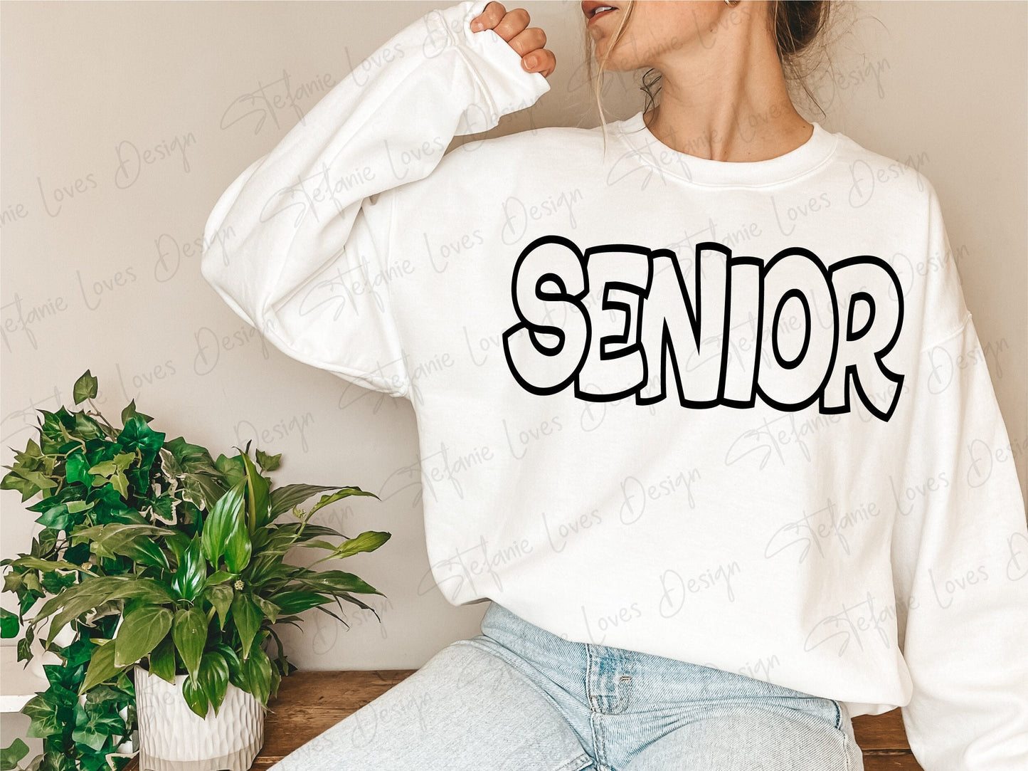 Senior svg, Senior Outline svg, Senior shirt svg, Digital Design, Graduation 2023