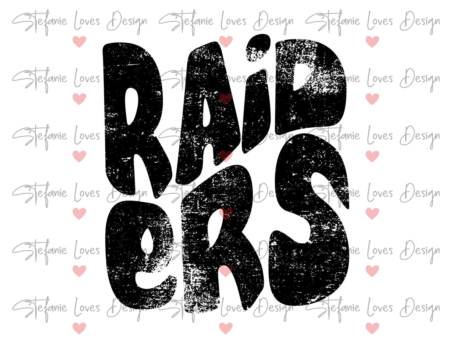 Raiders png, Distressed Raiders png, Digital Design, Raiders High School