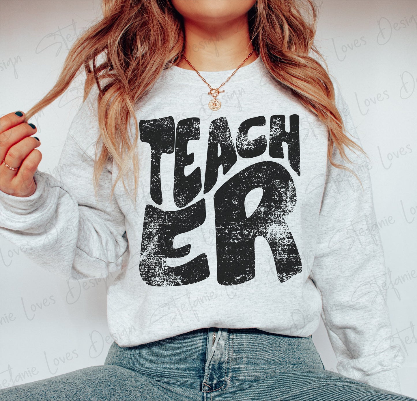 Teacher png, Teach, Distressed PNG, Teacher shirt, Gift for Teacher, Teacher Tee Design