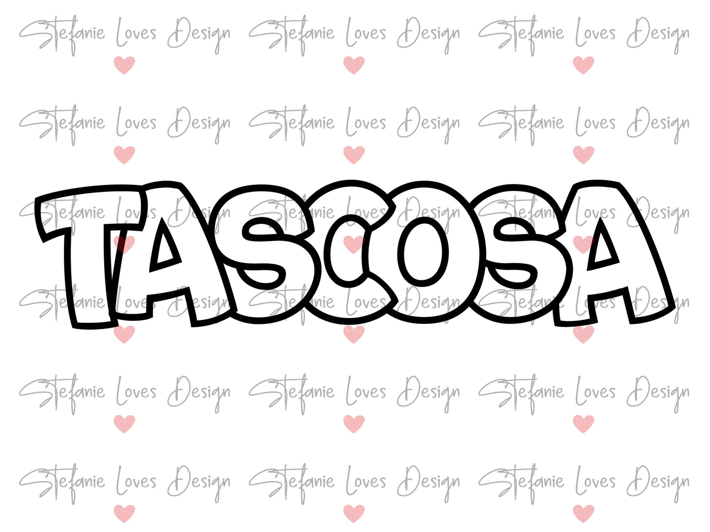 Tascosa svg, Tascosa Outline svg, Tascosa shirt svg, Digital Design, Tascosa Texas