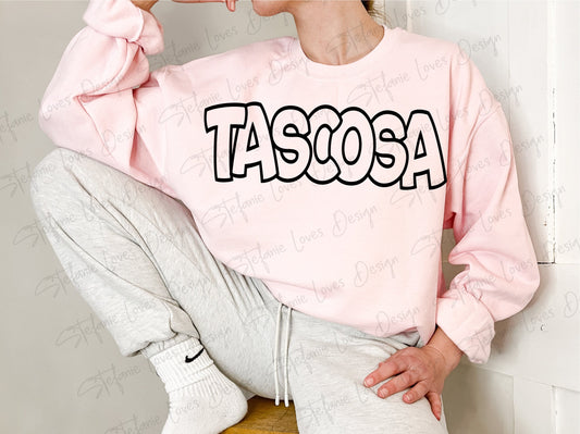 Tascosa svg, Tascosa Outline svg, Tascosa shirt svg, Digital Design, Tascosa Texas