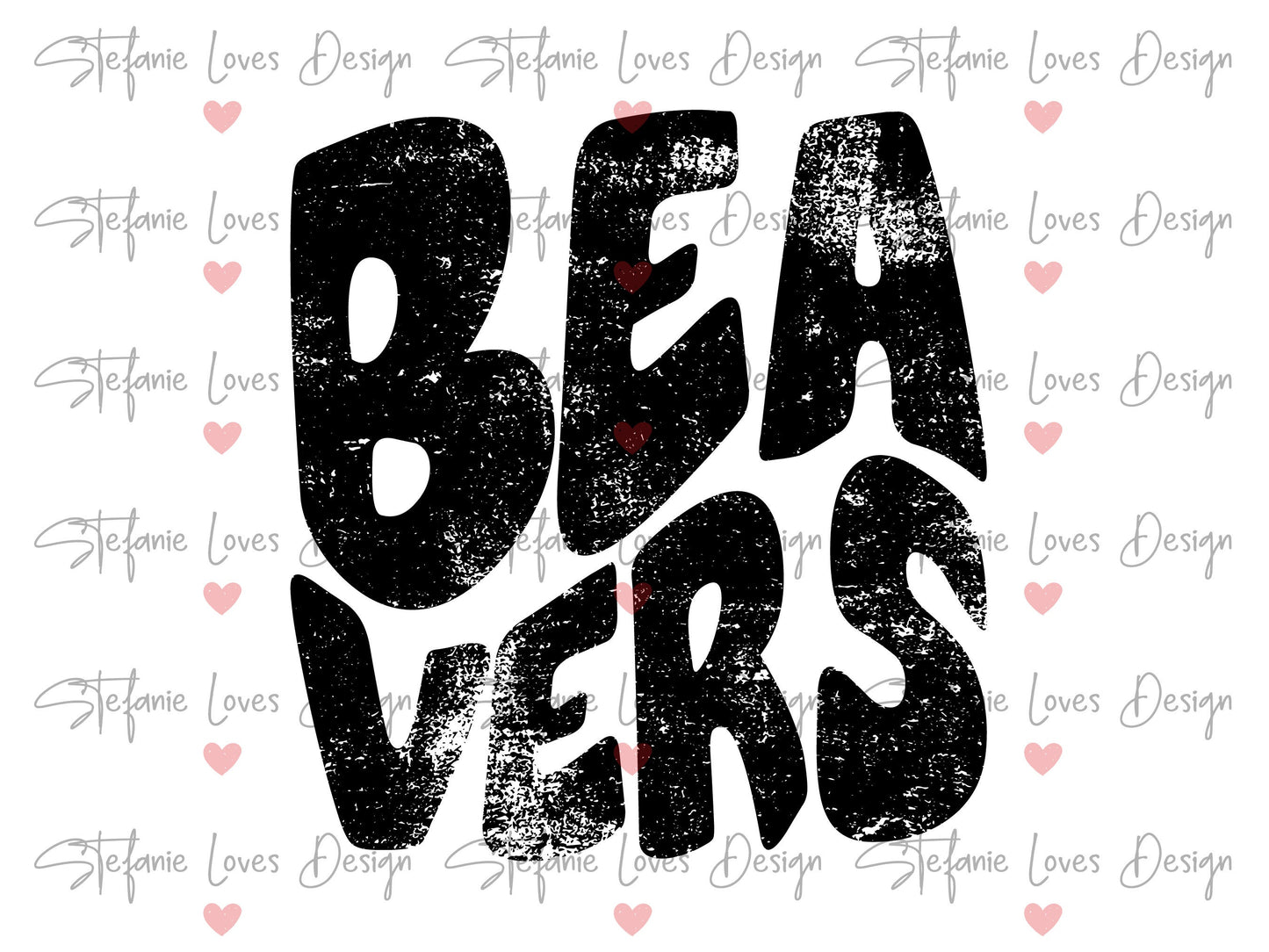 Beavers png, Distressed Beavers png, Digital Design, Beavers Mascot
