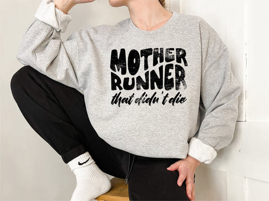 Mother Runner That Didn't Die digital design, Runner Running