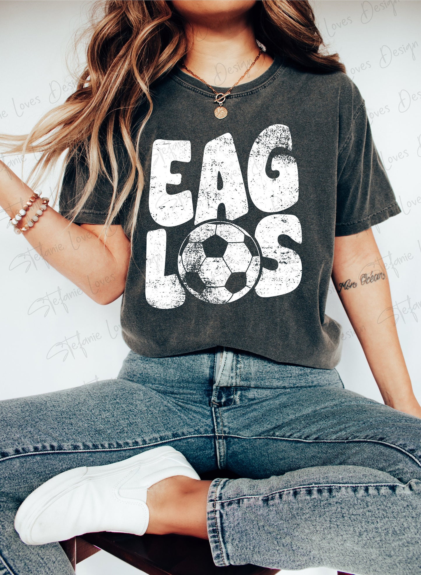 Eagles Soccer png, Distressed Eagles Soccer png, Digital Design, Eagles High School Soccer, Eagles Soccer