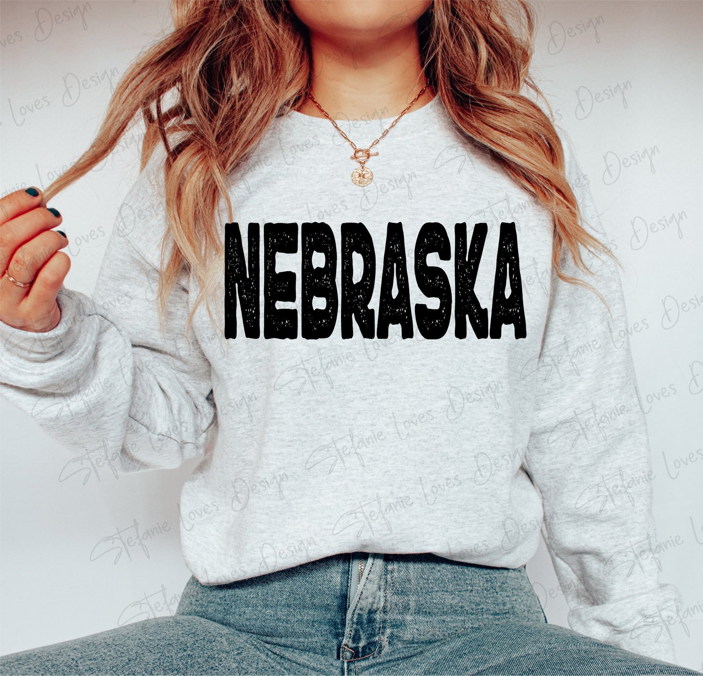 Nebraska Distressed Design PNG SVG, Digital Design
