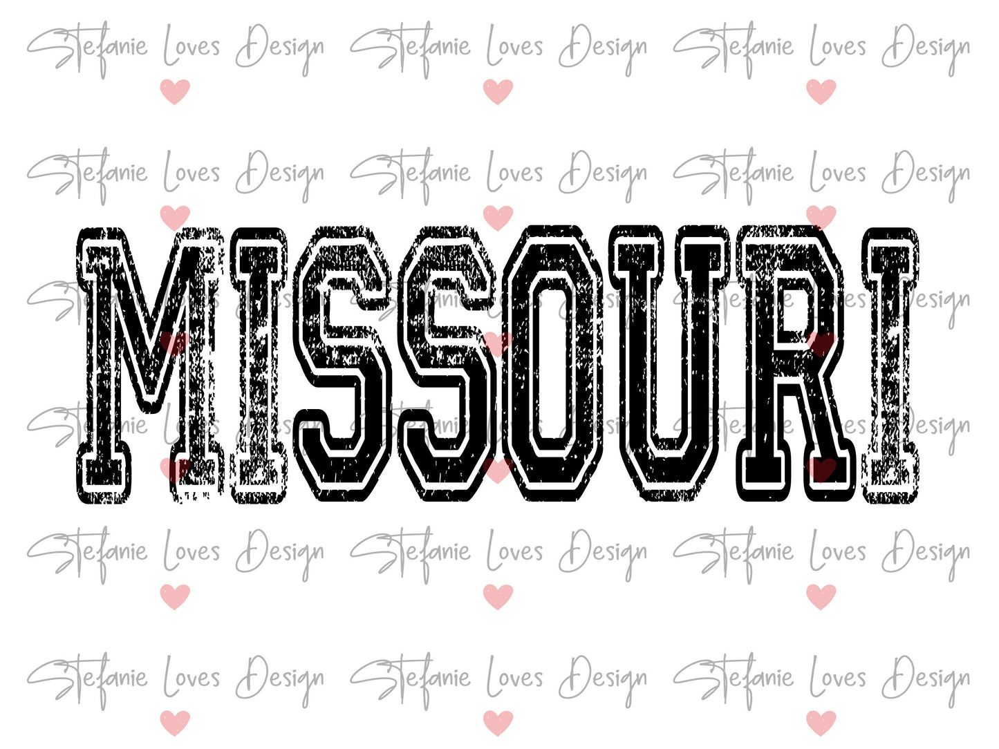 Missouri Distressed Design png and svg, Digital Design