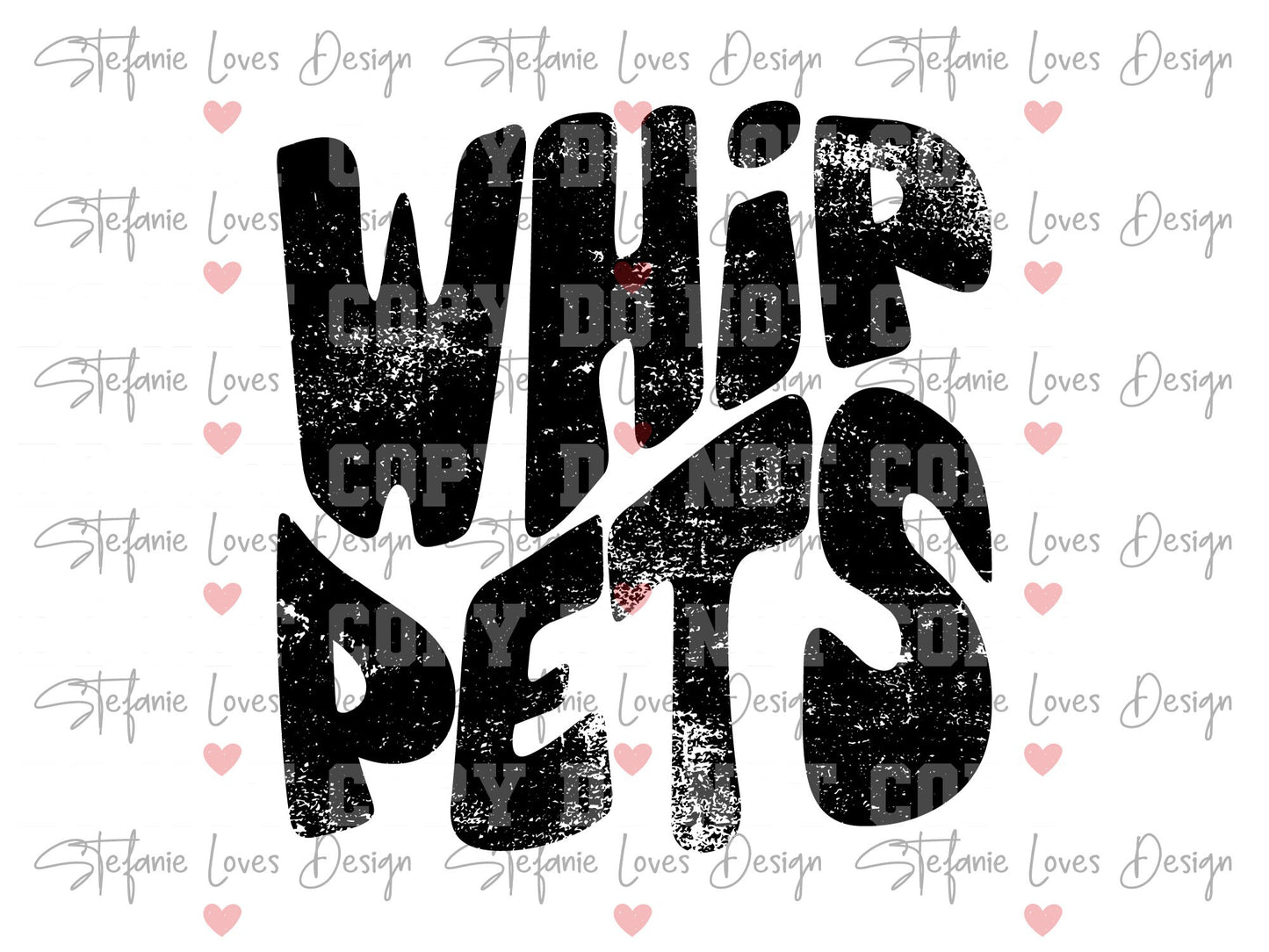 Whippets distressed png, Digital Design