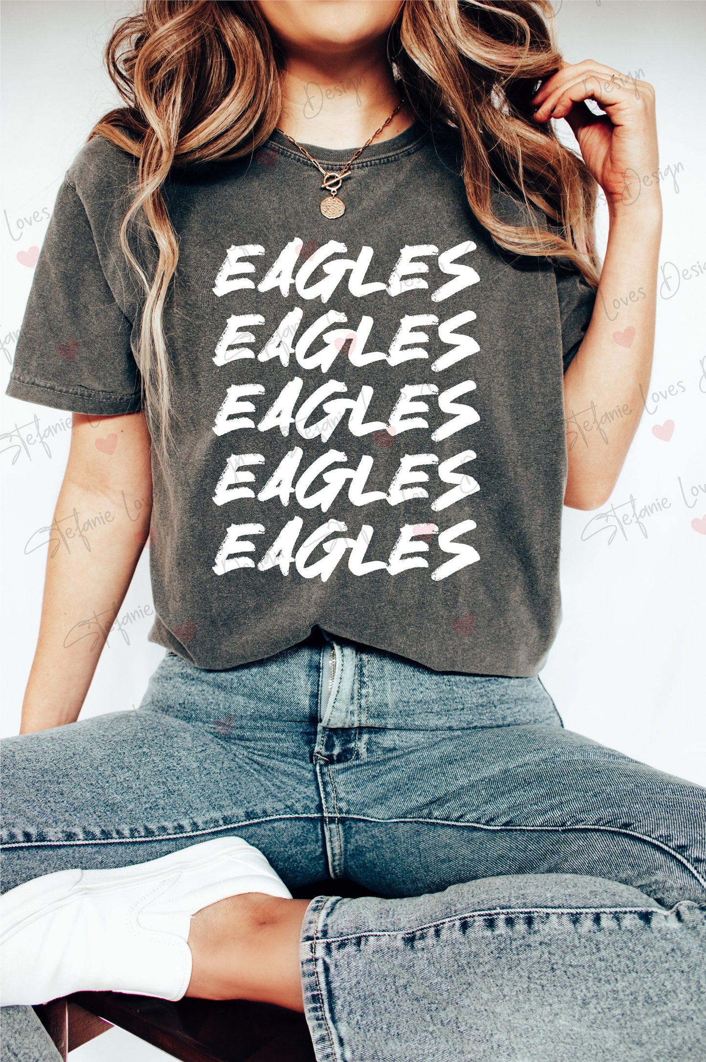 Eagles Repeat svg eps and png, Eagles Mascot Digital Design