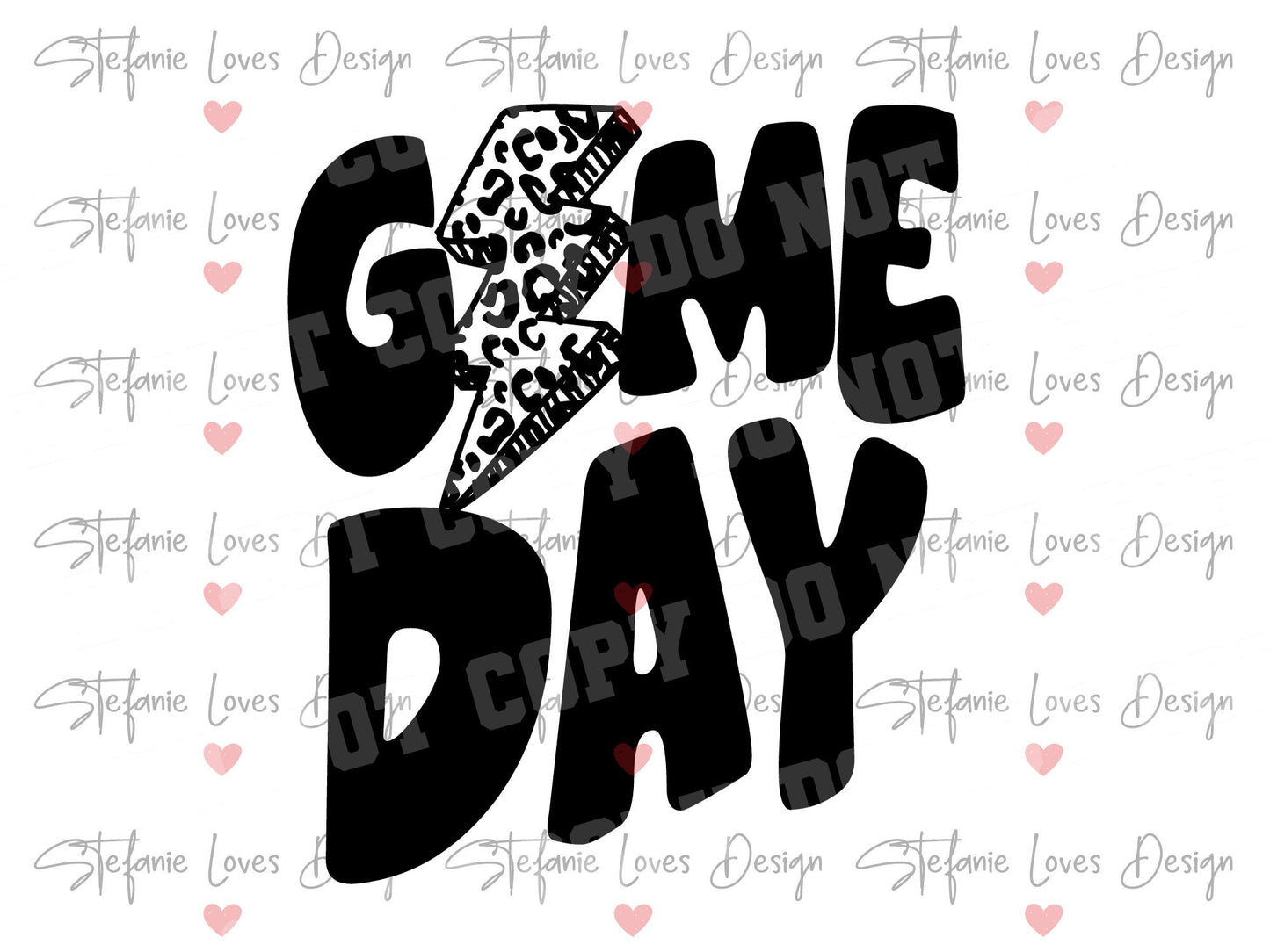 Game Day SVG and PNG, Digital Design